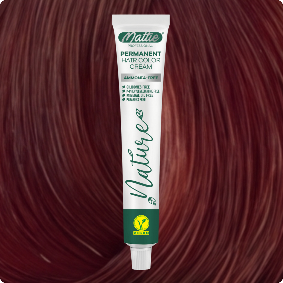 Mattie Professional Nature (7.34) Bernsteinblond - Vegan Permanente Haarfarbencreme 60ml