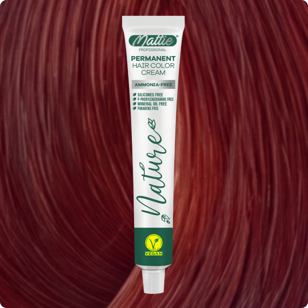 Mattie Professional Nature (8.43) Honey Foam - Vegan Permanent Hair Color Cream 60ml