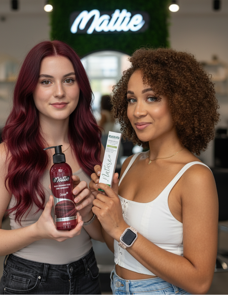 Mattie Turquoise - Direkte Vegane Farbcreme Semi-Permanent 210ml