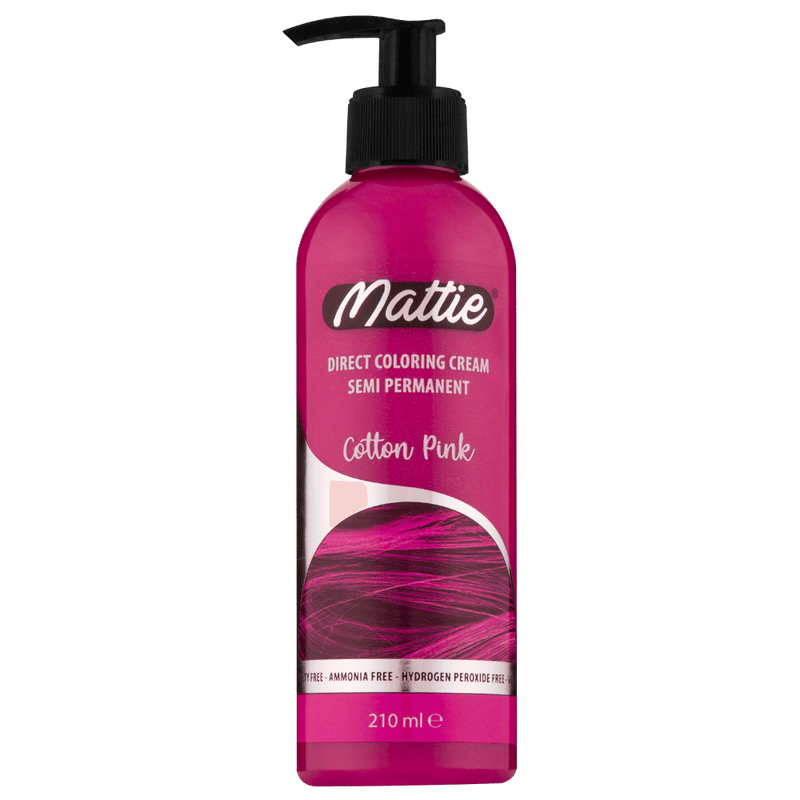 Mattie Cotton Pink - Direct Vegan Coloring Cream Semi-Permanent 210ml