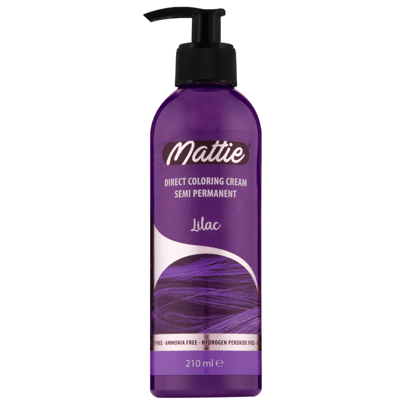Mattie Lilac - Direct Vegan Coloring Cream Semi-Permanent 210ml