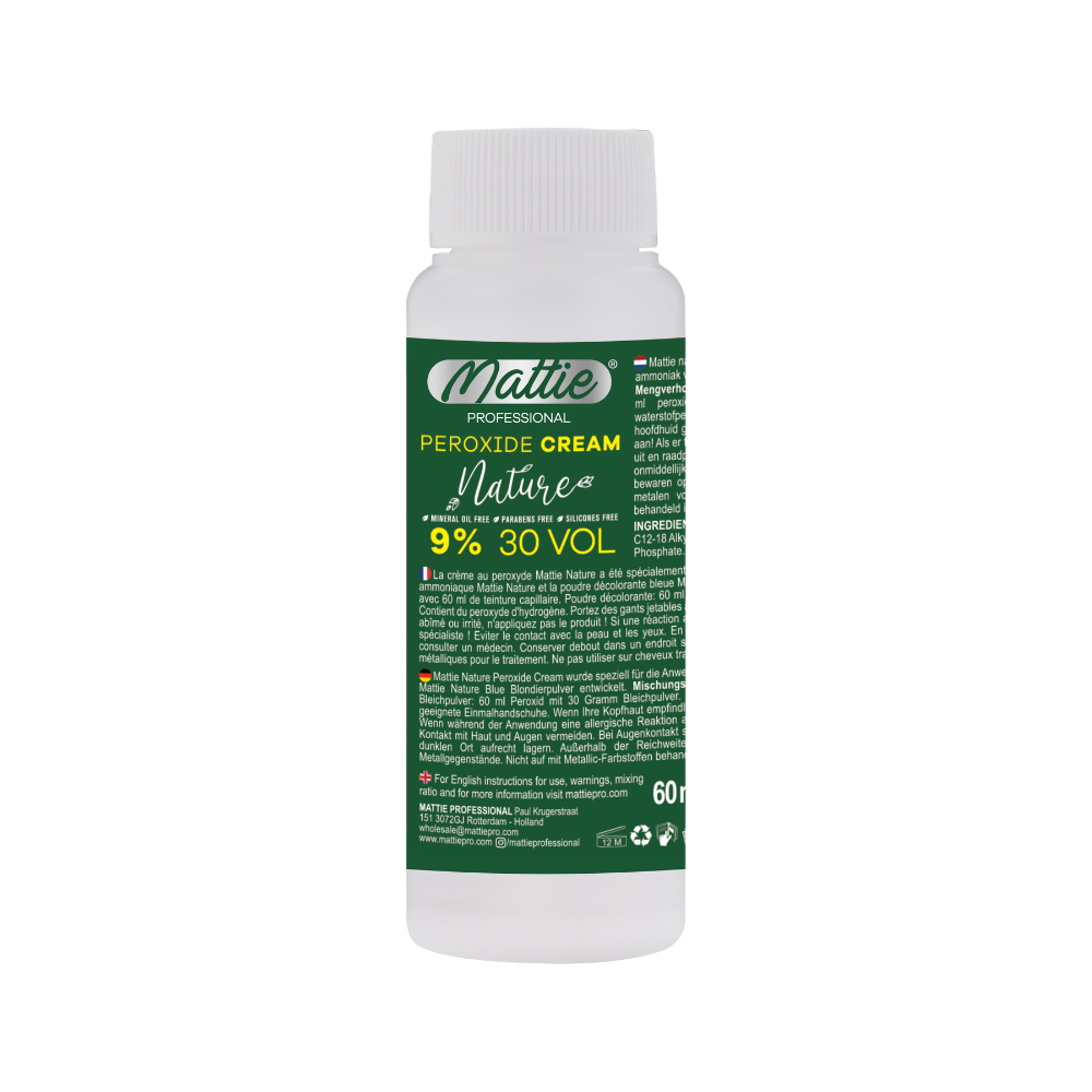 Mattie Professional Nature - 9% (30 VOL) Vegane Peroxidcreme 60ml