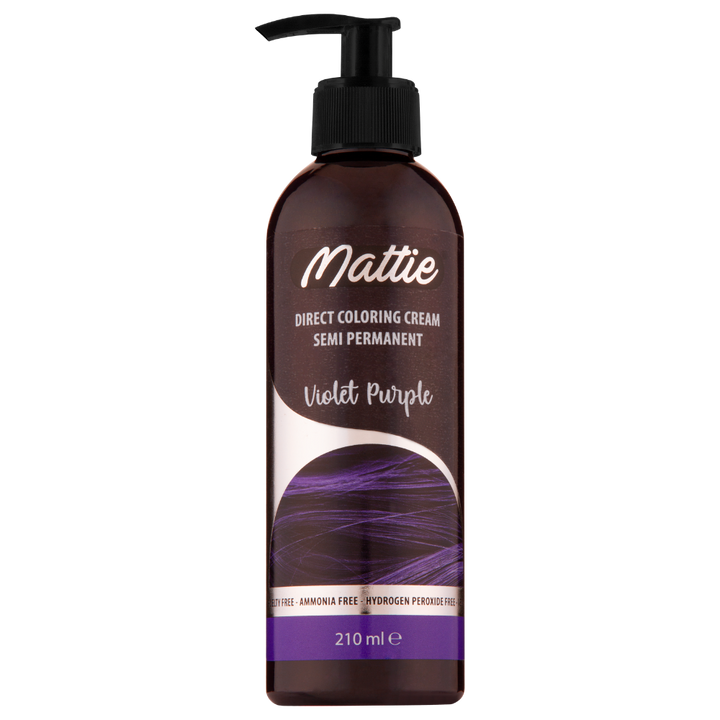 Mattie Violet Purple - Direkte Vegane Farbcreme Semi-Permanent 210ml